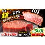 3回定期便 長崎和牛 ヒレ ステーキ 計300g
