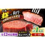 12回定期便 長崎和牛 ヒレ ステーキ 計1kg