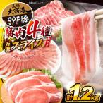 大西海 SPF豚 豚肉 4種セット 1.2kg