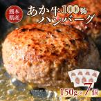 オアシス九州 産あか牛ハンバーグ150g×7個