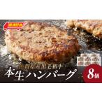 ふるさと納税 中山牧場 ハンバーグ(8個入り)【B052】 佐賀県玄海町