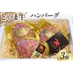 ふるさと納税 ハンバーグ とやま牛ハンバーグ 150g×3個  / カシワファーム / 富山県 朝日町 [34310291] 富山県朝日町