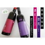 錦城葡萄酒が贈る 紫苑 濃紅 赤2本セット