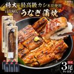 鰻 蒲焼 特大3尾