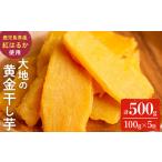 ふるさと納税 大地の黄金干し芋 計500g(100g×5袋) 干し芋 ほしいも 干しいも さつまいも さつま芋 紅はるか スイーツ スウィーツ おか.. 鹿児島県志布志市
