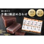 分大 羊羹 2種詰合せ 計10本入