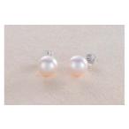 90-01アコヤ真珠ピアス 8.5-8.75mm