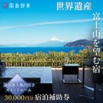 宿泊補助券 30,000円分