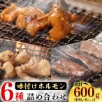 お家で焼肉店の味 特製タレ漬け込み 牛ホルモン6パック