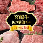 宮崎牛 匠の堪能コース N0140-YG0233