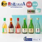 日本酒梅酒 東一 飲み比べ6種 NBQ009