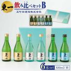 日本酒 東一 日本酒飲み比べ6本 NBQ010