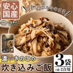 のえのきやきのこ使用 濃いきのこの炊き込みご飯の素