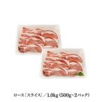 ブランド豚 ばんぶぅ 小分け ローススライス 1kg