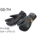 スキーグローブ 撥水ミトン ブラック SS
