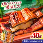 うなぎ蒲焼6尾&白焼き4尾セット うなぎ