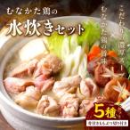 むなかた鶏水炊きセット 骨付きモモブツ切り付き