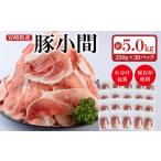 ふるさと納税 宮崎県産豚肉 小間切れ 5kg(250g×20)<2-21> 宮崎県西都市