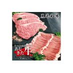 あしきた牛サーロインステーキ りんどうポークセット
