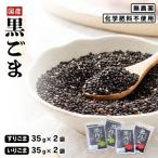 胡麻 黒丹波 いりごま すりごま 各35g×2袋