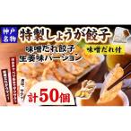特製しょうが餃子50個 味噌だれ付
