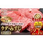 長崎和牛 ミスジ ウデ肉 焼肉用 スライス 700g