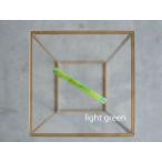 アクリル製ロングバレッタ light green