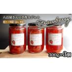 ふるさと納税 いちごジャム 3本 (300g×3) 京都府舞鶴市