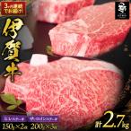 定期便 3ヶ月連続お届け 伊賀牛 サーロイン
