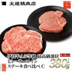 伊賀牛 A5 ヒレ サーロイン 食べ比べステーキセットC