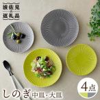 しのぎ 中皿 大皿 4枚セット プレート 食器