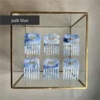 アクリル製 ヘアコーム pale blue