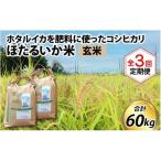 ほたるいか米 玄米20kg