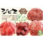定期便6回 脊振ジビエ イノシシ肉 ロース バラ 角切り ミンチ 詰合せ