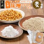 お家で簡単 味噌づくりキット 麦味噌 蒸し大豆