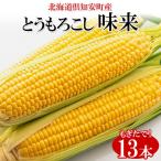 とうもろこし 味来 2Lサイズ 13本