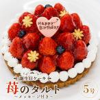苺のタルトケーキ ハート 誕生日ケーキ 冷凍