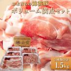 ボリューム満点 錦雲豚 ブランド肉 5種類 合計1.5kg