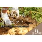 じゃがいも 3種セット 男爵 キタアカリ メークイン