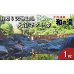 温泉入浴券 袋井温泉 和の湯 日帰り天然温泉