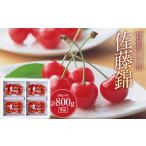 ふるさと納税 《2025年先行予約》さくらんぼ 佐藤錦 秀品 200g×4パック Lサイズ以上 FSY-0561 山形県