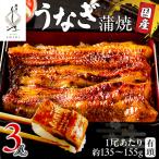 有頭 鰻蒲焼 3尾