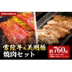 常陸牛360g 美明豚400g