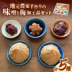 味噌 味噌と梅加工品セット