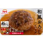 極み焼きハンバーグ 和風おろしソース セット定期便6か月