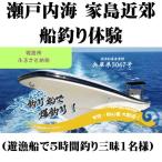 船釣り体験体験チケット瀬戸内海家島近郊遊漁船船釣り体験