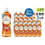 ふるさと納税 《定期便3ヶ月》伊藤園 ヘルシー ルイボスティー ＜600ml×24本＞ 群馬県明和町