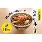 牛丼 三河家監修 冷凍 牛丼の具 並 10食