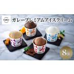ふるさと納税 ガレープレミアムアイスクリーム 8個 お菓子 菓子 スイーツ 富山県黒部市