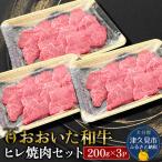 ヒレ焼肉セット おおいた和牛 200g×3P